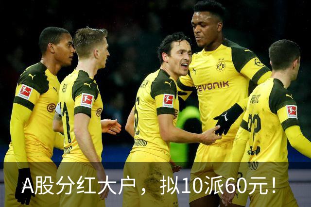 A股分红大户，拟10派60元！
